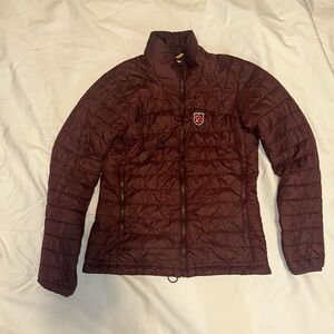 NWT Fjallraven Expedition X-Latt Jacket Women Size XS Color Maroon